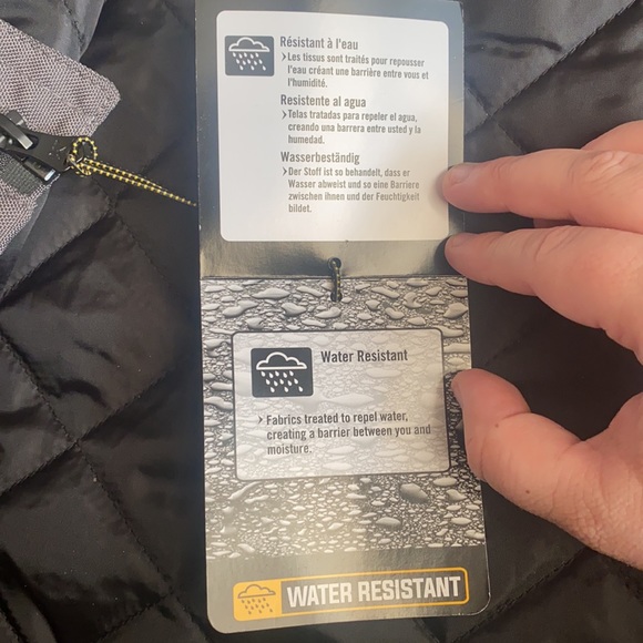 Large men’s CAT jacket grey - Picture 4 of 4